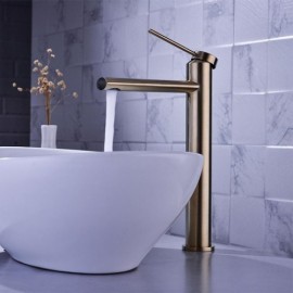 Basin Faucet Brushed Gold/Grey/Black For Bathroom