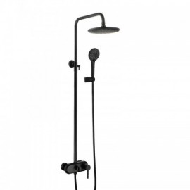 Modern Bathroom Shower Faucet Black/Brushed Gold/Grey