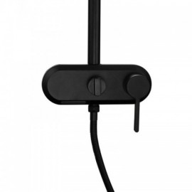 Modern Bathroom Shower Faucet Black/Brushed Gold/Grey