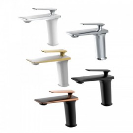 Copper Single Handle Bathroom Basin Faucet 5 Versions