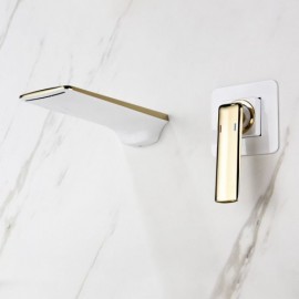 Single Handle Wall Mounted Sink Faucet 5 Choices Available