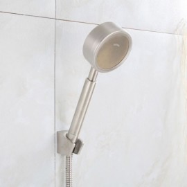 Brushed Stainless Steel Bathtub Faucet With Hand Shower For Bathroom