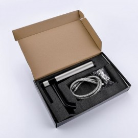 Modern Style Washbasin Faucet In Stainless Steel For Bathroom