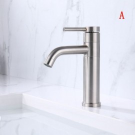 Stainless Steel Sink Faucet 180° Rotating Nozzle For Bathroom