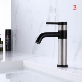 Stainless Steel Sink Faucet 180° Rotating Nozzle For Bathroom