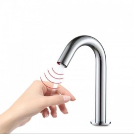 Basin Faucet With Infrared Sensor For Bathroom