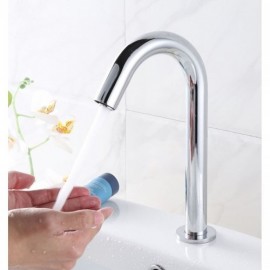Basin Faucet With Infrared Sensor For Bathroom