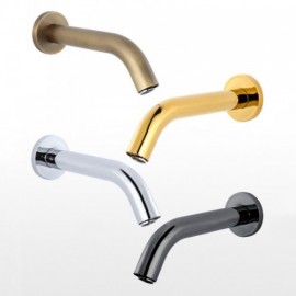 Infrared Sensor Wall Mounted Sink Faucet Chrome/Antique/Black/Gold