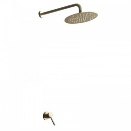Recessed Bathroom Shower Faucet Black/Chrome/Brushed Gold