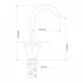 Contemporary Design Copper Kitchen Faucet 4 Models