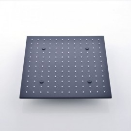 Thermostatic Black Shower Faucet Model Without/With Led