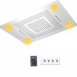 Multifunctional Led Recessed Cold Hot Shower Faucet For Bathroom