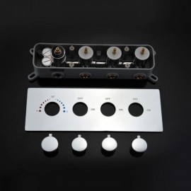 Modern Chrome Led Thermostatic Shower Faucet For Bathroom