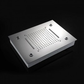 Modern Chrome Led Thermostatic Shower Faucet For Bathroom