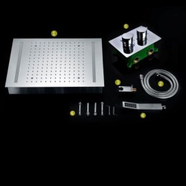 Multifunction Led Thermostatic Shower Faucet For Bathroom