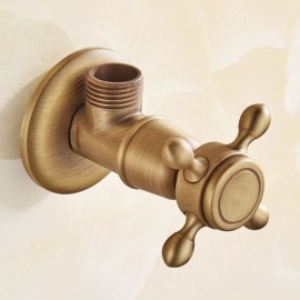 Retro Brass Angle Valve/Orb Color For Faucet