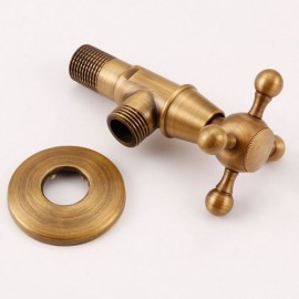 Retro Brass Angle Valve/Orb Color For Faucet