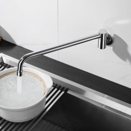 Cold Water Rotating Kitchen Wall Faucet 4 Models