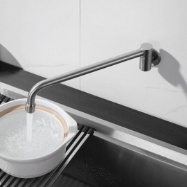 Cold Water Rotating Kitchen Wall Faucet 4 Models
