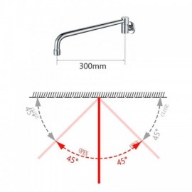 Cold Water Rotating Kitchen Wall Faucet 4 Models