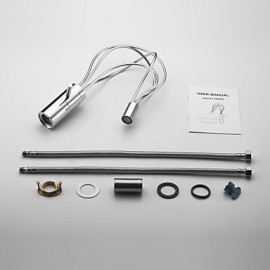 Color Changing LED Bathroom Sink Tap - Chrome Finish