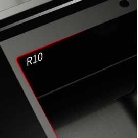 Thick Black Stainless Steel Single Bowl Sink For Kitchen