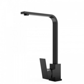 Black Stainless Steel Sink With Draining Board Soap Dispenser And Drain Basket