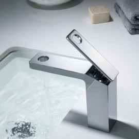 Modern Waterfall Basin Faucet For Bathroom