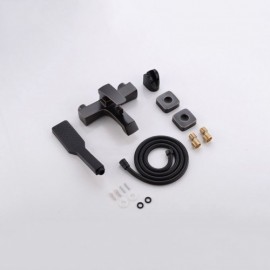 Modern Thermostatic Bathroom Shower Faucet Orb/Chrome Finish