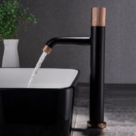 Solid Brass Basin Faucet Rotatable Handle For Bathroom