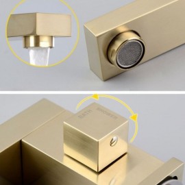 Solid Brass Bathtub Faucet With Hand Shower For Bathroom