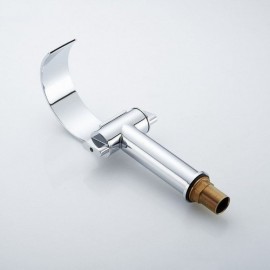 Chrome Waterfall Basin Mixer For Bathroom