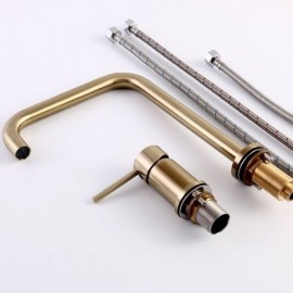 Classic Solid Brass Basin Faucet For Bathroom