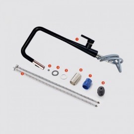 Black Hot And Cold Kitchen Faucet With Removable Nozzle