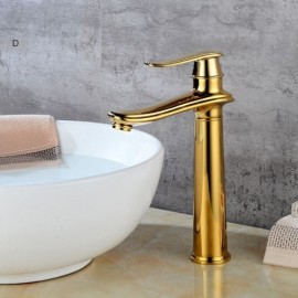Modern Basin Mixer With Orb Finish 5 Colors To Choose From