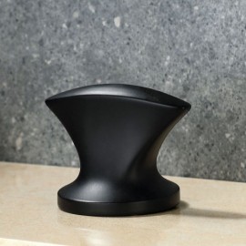Sleek Black Bathtub Faucet With Hand Shower Contemporary Style