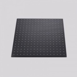 Recessed Black Thermostatic Shower Faucet With Hand Shower 2 Handles