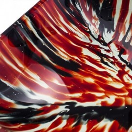 Flame Rectangle Tempered Glass Countertop Washbasin With Faucet For Bathroom