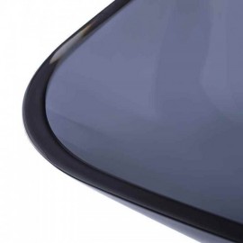 Tempered Glass Sink Round With Faucet For Bathroom