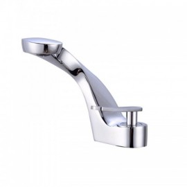 Single Handle Basin Faucet With Unique Design For Bathroom