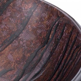 Tempered Glass Sink Retro With Faucet For Bathroom