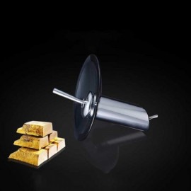 Copper Glass Waterfall Basin Mixer Chrome For Bathroom