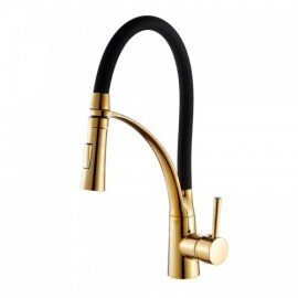 Black Copper Kitchen Mixer Gold