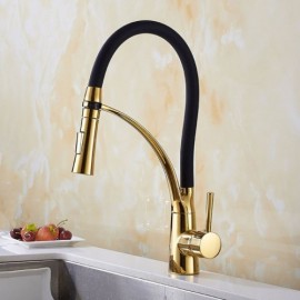 Black Copper Kitchen Mixer Gold