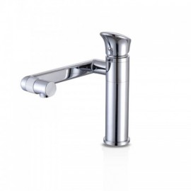 Copper Basin Mixer Gold For Chrome Rotating Bathroom