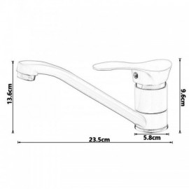 Black Copper Kitchen Mixer