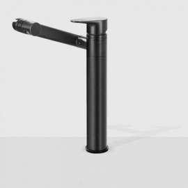 Copper Basin Mixer Gold For Black Rotating Bathroom