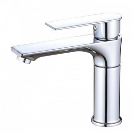 Chrome-Plated Copper Lifting Basin Mixer