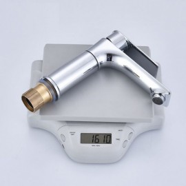 Chrome-Plated Copper Lifting Basin Mixer