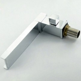 Contemporary Waterfall Bathtub Faucet With Hand Shower 3 Holes Installation Required